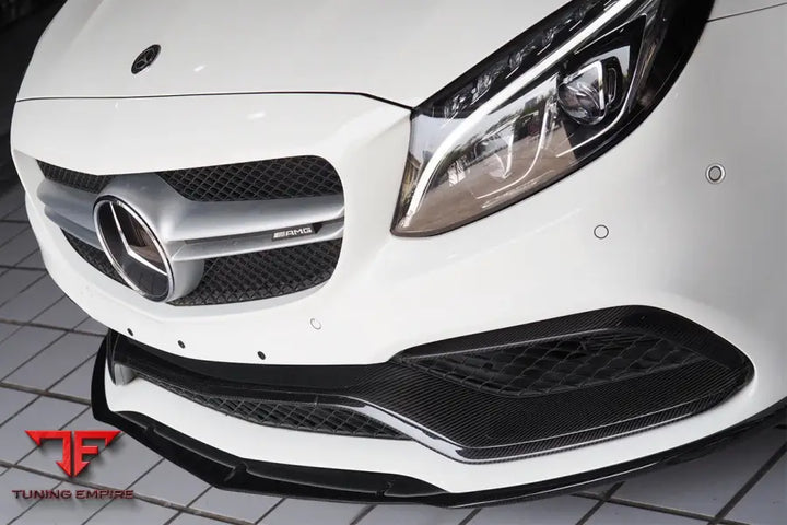 MERCEDES-BENZ W205 C63 & S AMG CARBON FIBER FRONT BUMPER TRIM SET (4PCS) BSD