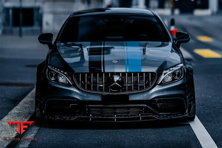 MERCEDES-BENZ W205 C63 & S AMG COUPE BR STYLE FRONT LIP BSD