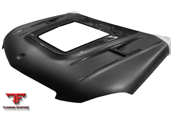 MERCEDES-BENZ W205 C63 & S AMG IMP PERFORMANCE PARTIAL CARBON FIBER HOOD BSD