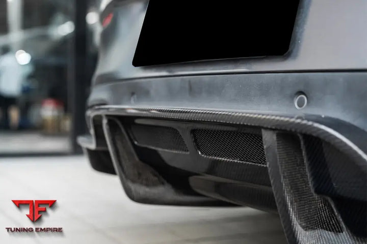 MERCEDES BENZ W205 C63S AMG COUPE PS STYLE REAR DIFFUSER BSD