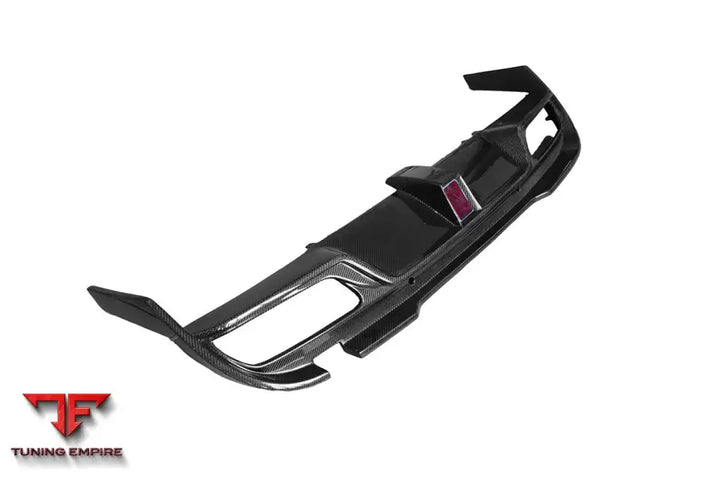 MERCEDES BENZ W205 C63S AMG SEDAN IMP PERFORMANCE CARBON FIBER REAR DIFFUSER W CAPS BSD