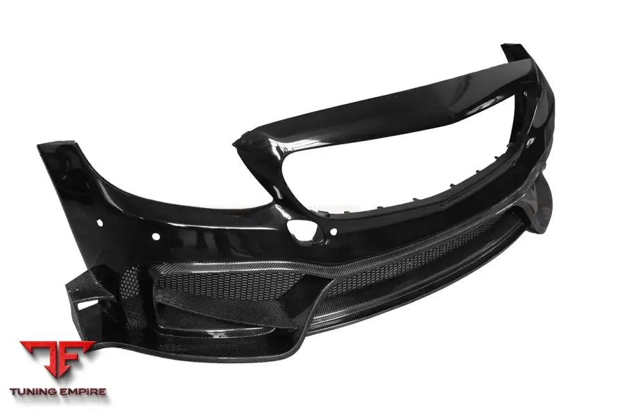 MERCEDES BENZ W205 C63S AMG SEDAN IMP PERFORMANCE PARTIAL CARBON FIBER FRONT BUMPER BSD