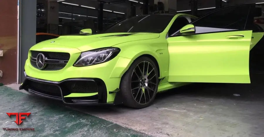 MERCEDES BENZ W205 C63S AMG SEDAN WIDEBODY KIT - BSD