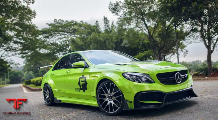 MERCEDES BENZ W205 C63S AMG SEDAN WIDEBODY KIT - BSD