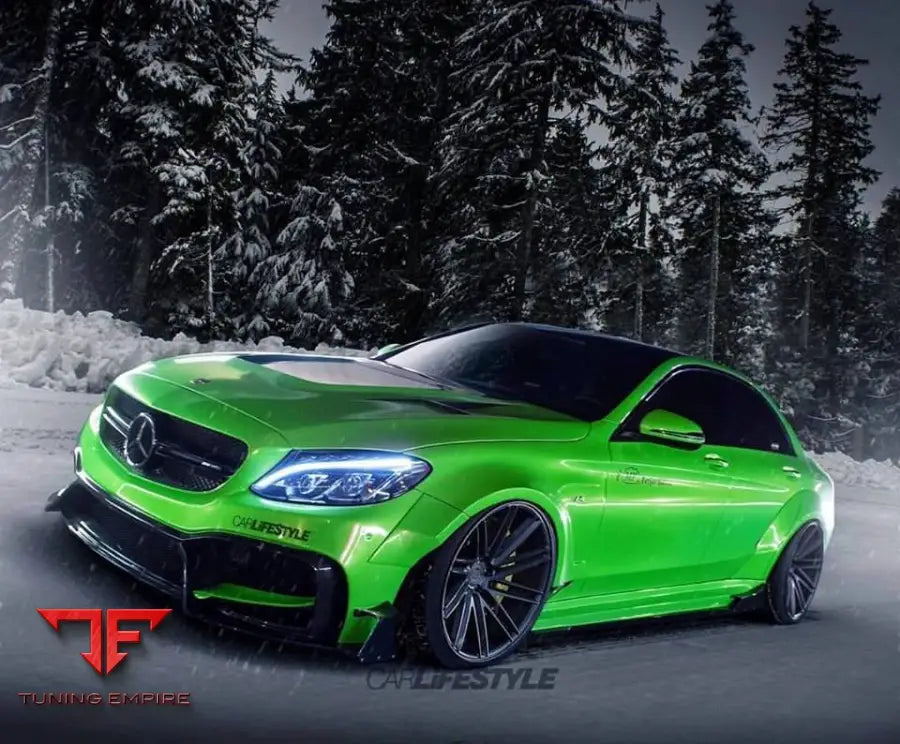 MERCEDES BENZ W205 C63S AMG SEDAN WIDEBODY KIT - BSD