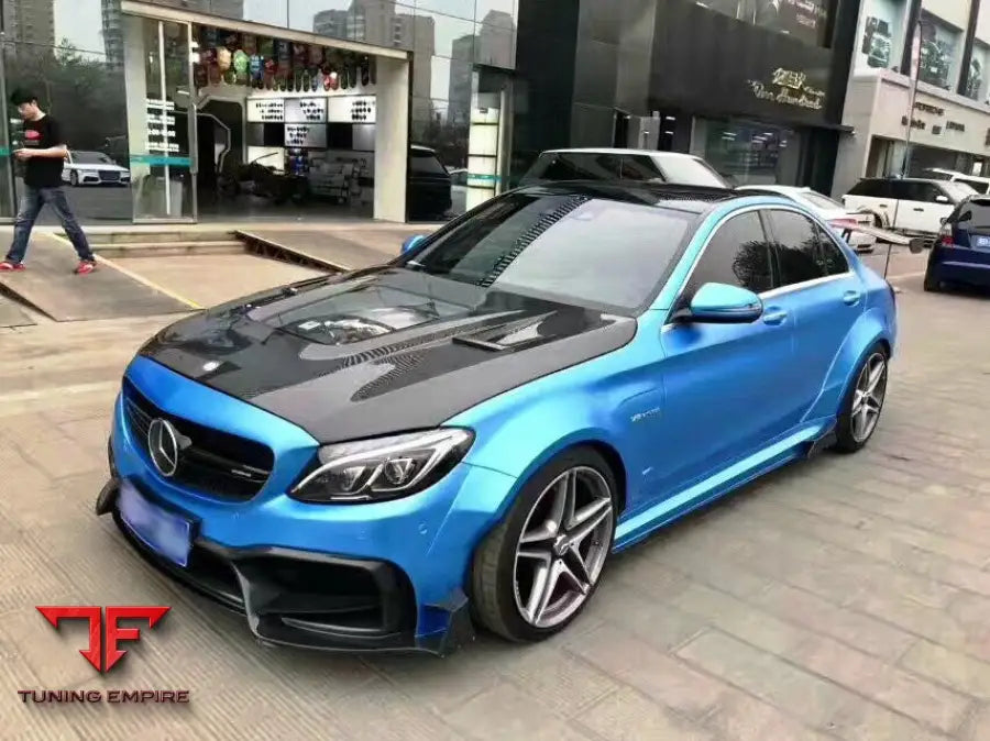 MERCEDES BENZ W205 C63S AMG SEDAN WIDEBODY KIT - BSD