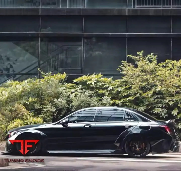 MERCEDES BENZ W205 CARBON FIBER WIDEBODY KIT