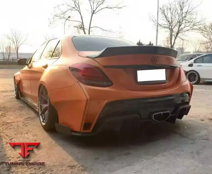 MERCEDES BENZ W205 CARBON FIBER WIDEBODY KIT