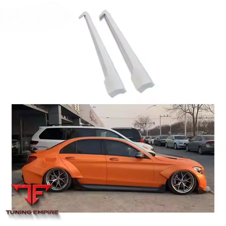 MERCEDES BENZ W205 CARBON FIBER WIDEBODY KIT