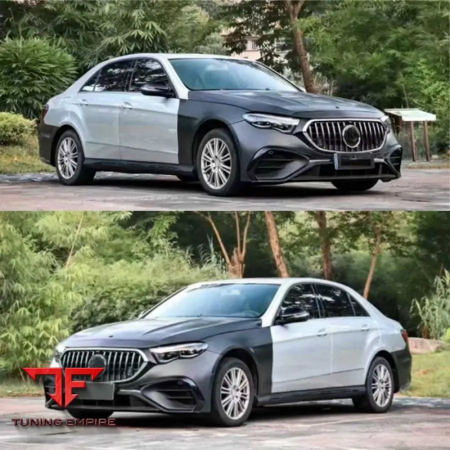 MERCEDES BENZ W212 TO W214 E53 UPGRADE BODY KIT FRONT & REAR BUMPER