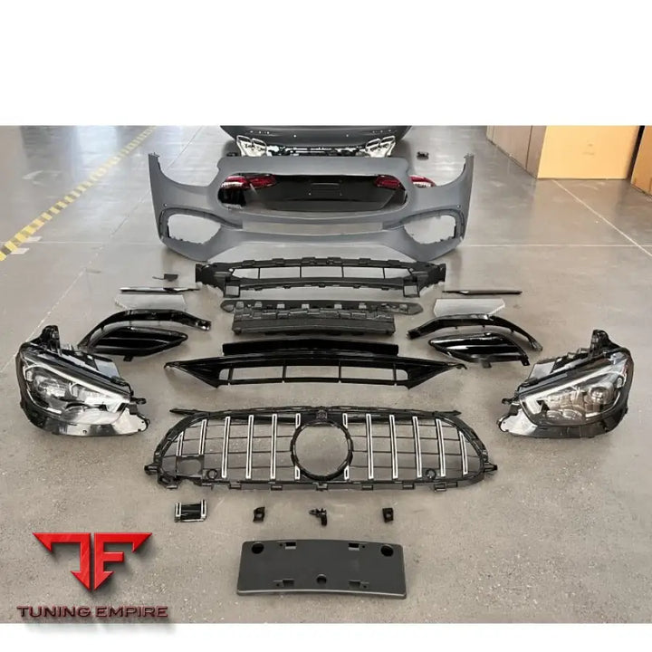 MERCEDES BENZ W213 E CLASS UPGRADE KIT OLD TO NEW WITH LIGHTS BODY KIT
