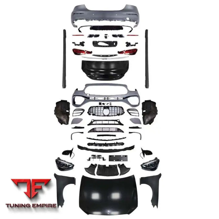 MERCEDES BENZ W213 E63 UPGRADE FACELIFT BODY KIT HOOD BUMPER LIGHT