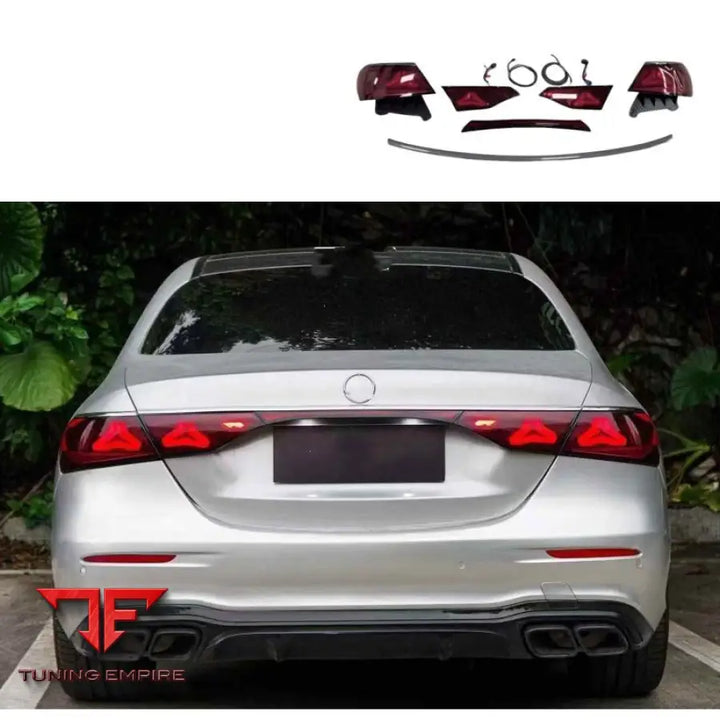 MERCEDES BENZ W213 TO W214 UPGRADE OLD TO NEW REAR LIGHT