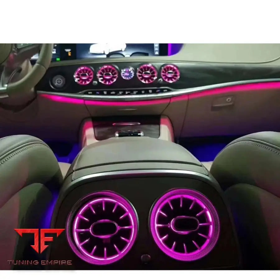 MERCEDES-BENZ W222 AMBIENT LIGHT AIR VENTS 7 COLORS 64 COLORS