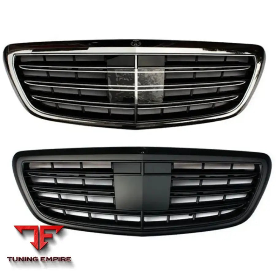 MERCEDES-BENZ W222 S300 S400 S450 S500 FRONT BUMPER GRILLE BLACK