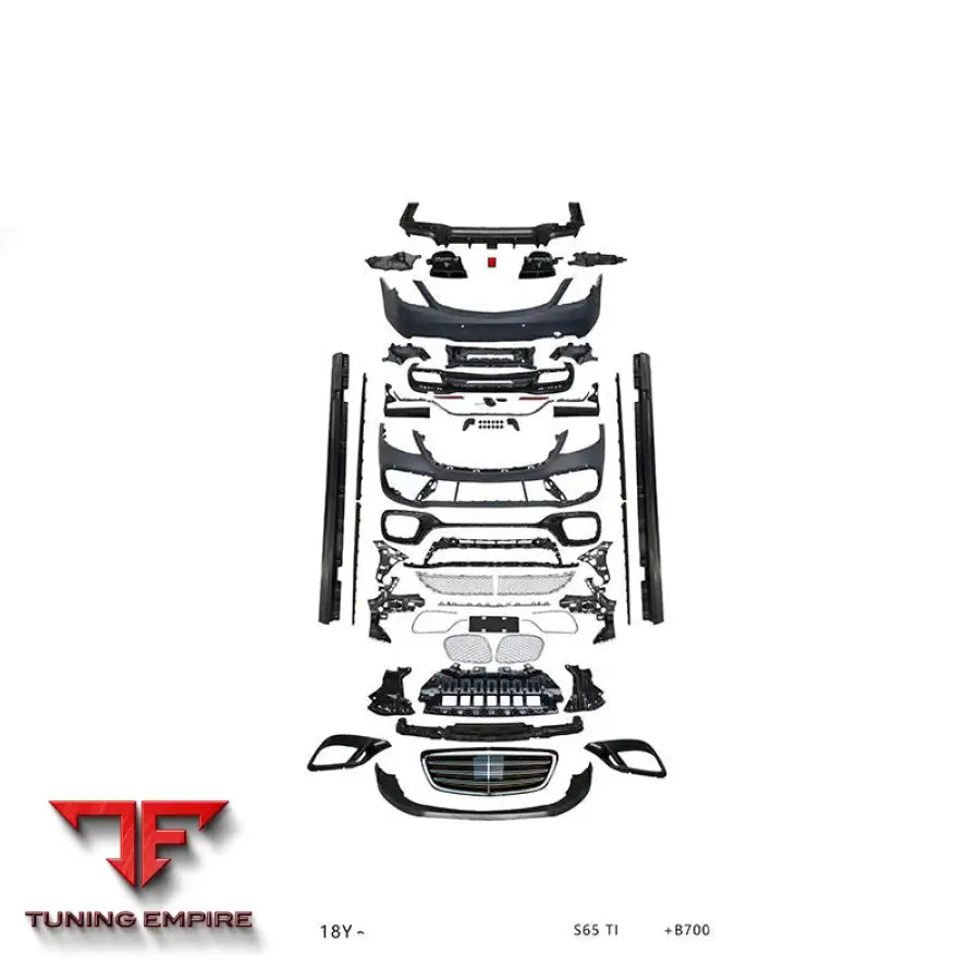 MERCEDES-BENZ W222 S63 S65 B700 BODY KIT UPGRADE FRONT BUMPER GRILLE