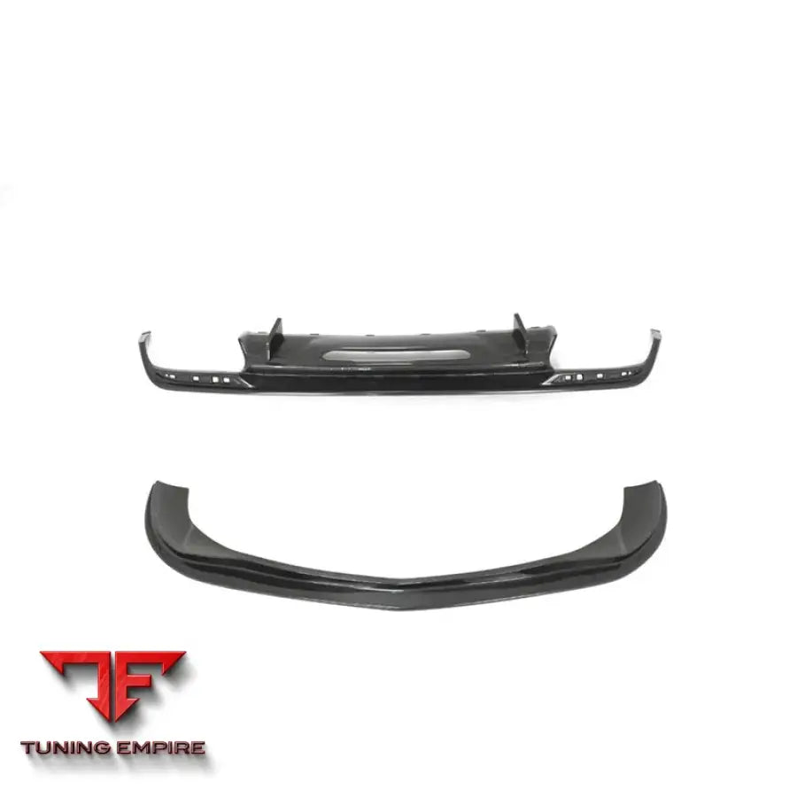 MERCEDES-BENZ W222 S63 S65 CARBON FIBER FRONT LIP AND DIFFUSER