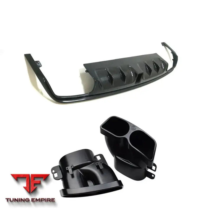MERCEDES-BENZ W222 S63 S65 B850 REAR DIFFUSER CARBON FIBER EXHAUST