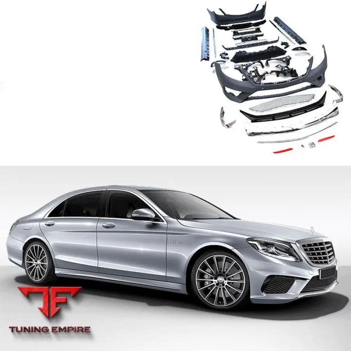 MERCEDES-BENZ W222 UPGRADE S63 2014-2020 BUMPER GRILLE SKIRTS