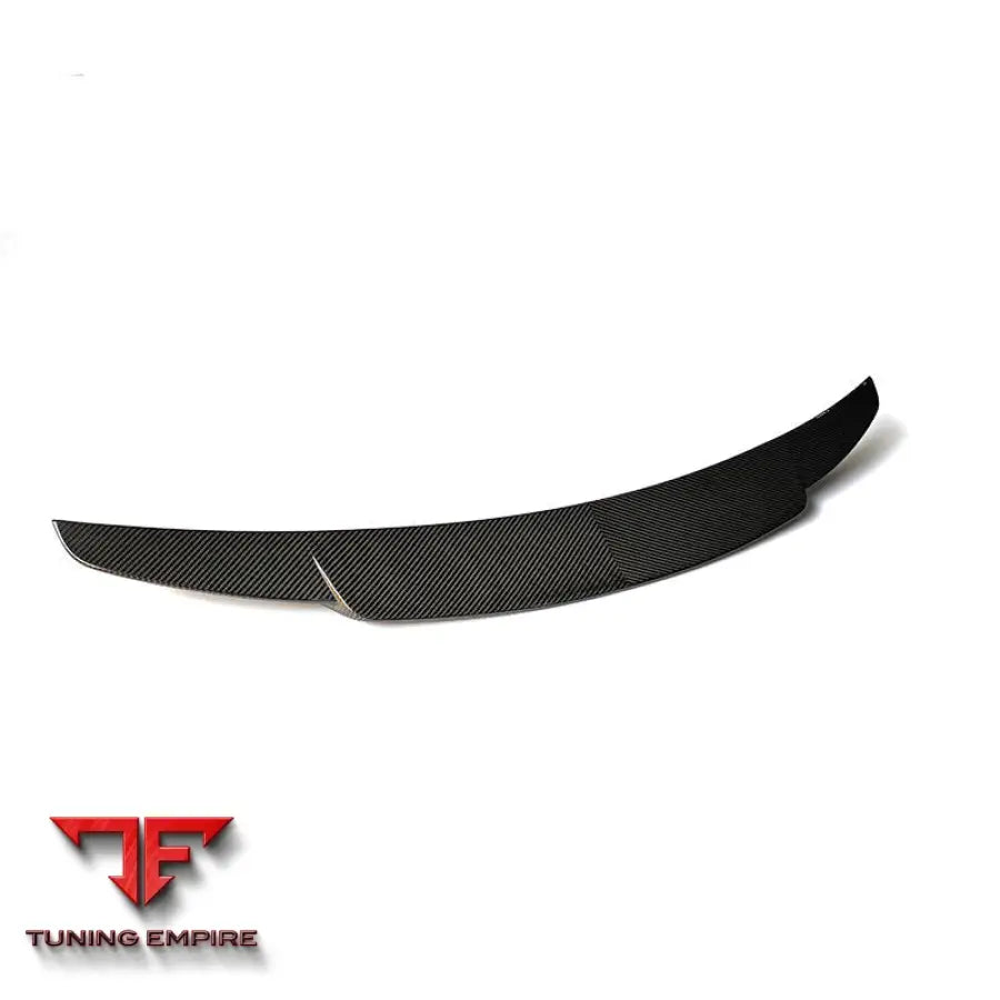 MERCEDES-BENZ W223 CARBON FIBER REAR WING GLOSSY BLACK B STYLE SPOILER