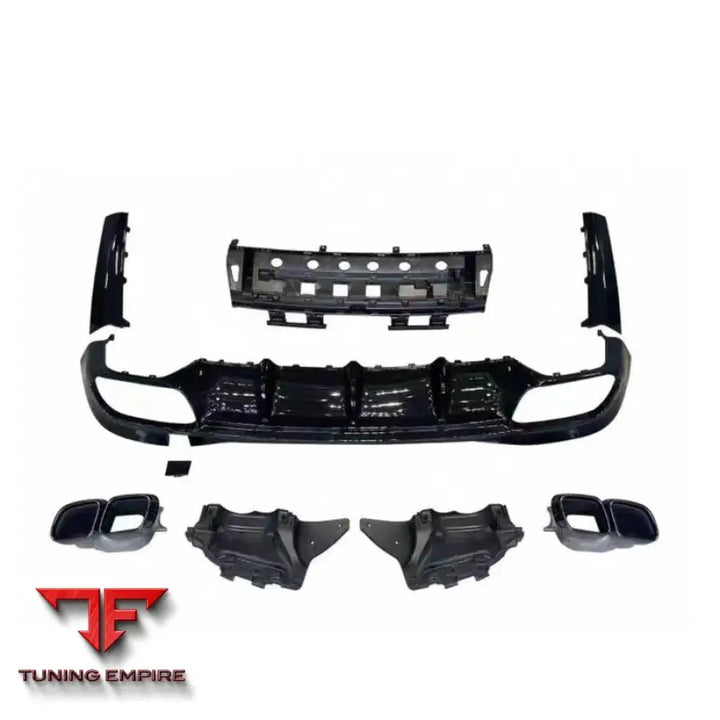 MERCEDES-BENZ W223 UPGRADE S63 REAR DIFFUSER EXHAUST SPLITTER