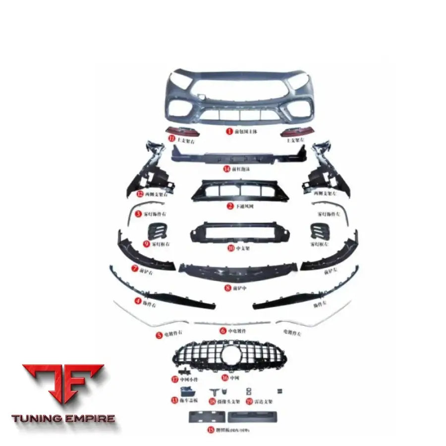 MERCEDES BENZ W257 CLS63 CAR BUMPER BODY KITS