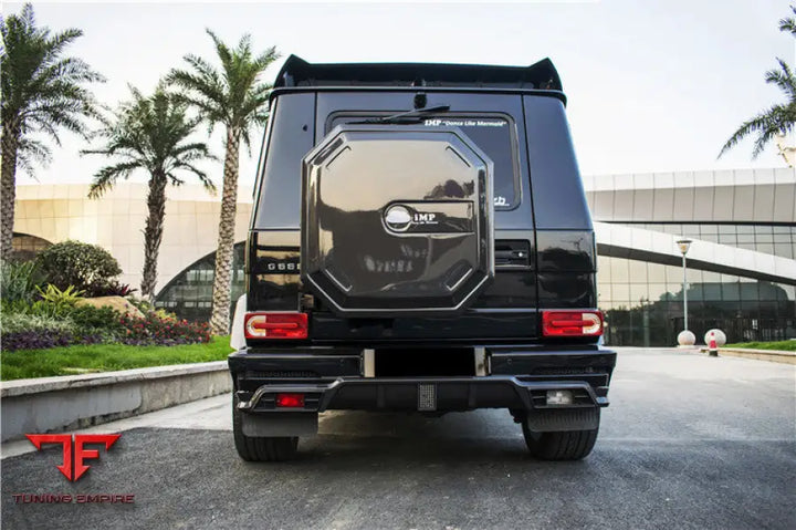 MERCEDES BENZ W463 G CLASS WAGON IMP PERFORMANCE CARBON FIBER SPARE WHEEL TIRE BSD