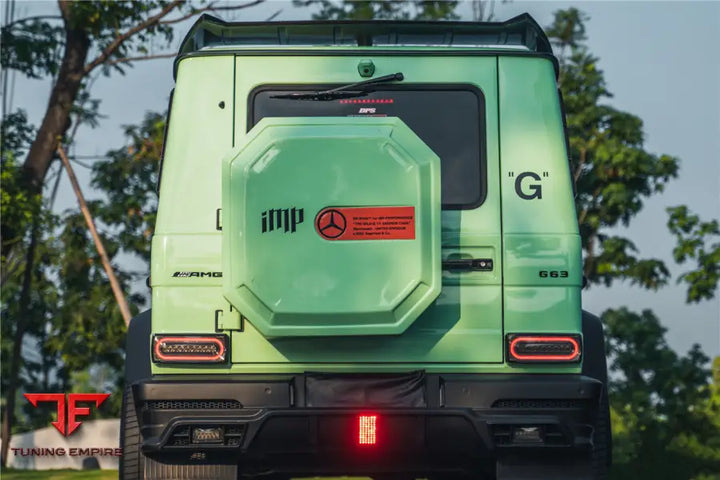 MERCEDES BENZ W463 G CLASS WAGON IMP PERFORMANCE CARBON FIBER SPARE WHEEL TIRE BSD