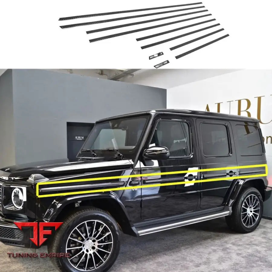 MERCEDES BENZ W463A G500 G350 G63 CAR SIDE MOLDING ACCESSORIES