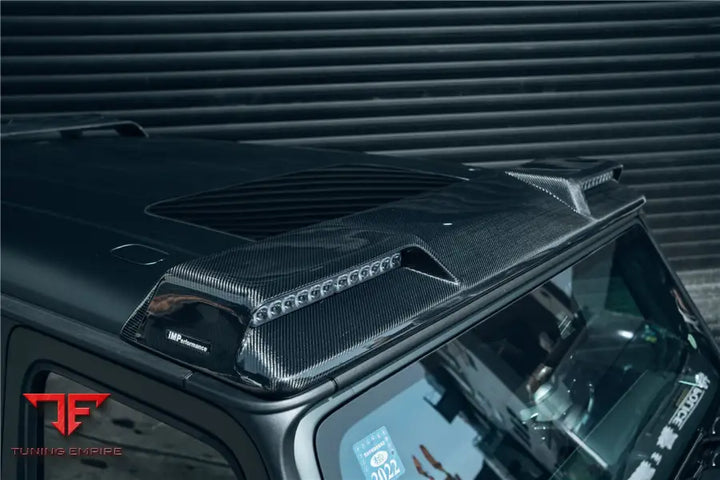 MERCEDES BENZ W464 G-CLASS G WAGON G500 & G550 & G63AMG IMP PERFORMANCE FRONT ROOF SPOILER BSD