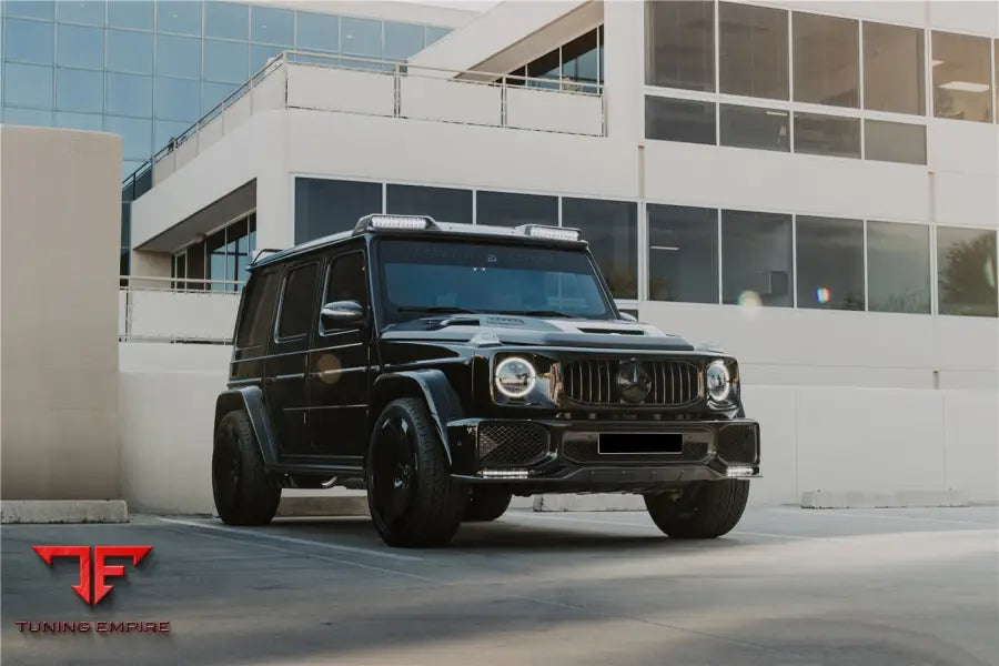 MERCEDES BENZ W464 G-CLASS G WAGON G500 & G550 & G63AMG IMP PERFORMANCE FRONT ROOF SPOILER BSD