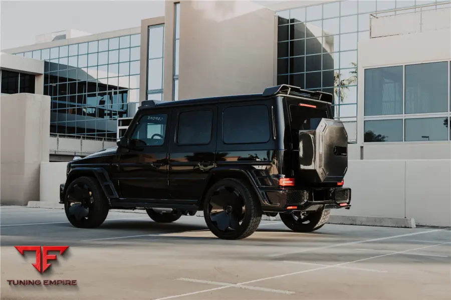 MERCEDES BENZ W464 G-CLASS G WAGON G500 & G550 & G63AMG IMP PERFORMANCE REAR ROOF SPOILER BSD