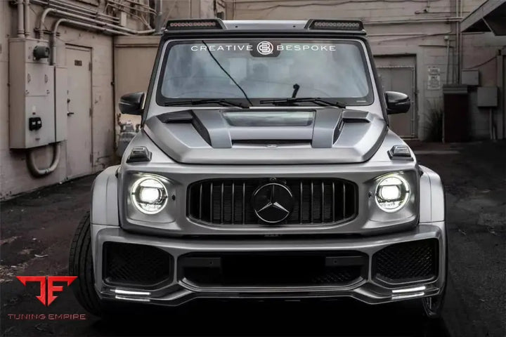 MERCEDES BENZ W464 G-CLASS G WAGON G500 & G550 & G63AMG IMP PERFORMANCE PARTIAL CARBON FIBER HOOD BSD