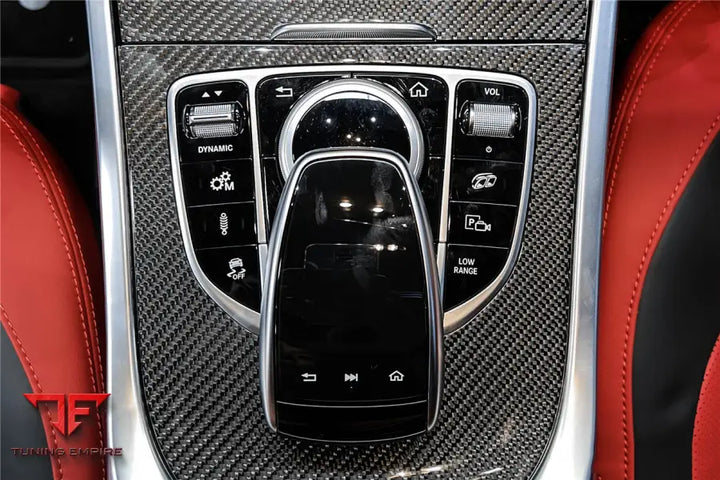 MERCEDES BENZ W464 G550 G63AMG G-CLASS DRY CARBON FIBER CENTER CONSOLE REPLACEMENT BSD