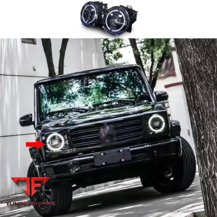 MERCEDES-BENZ W465 G WEGON LED + ABS HLA ORIGINAL MER-BEN HEADLIGHTS