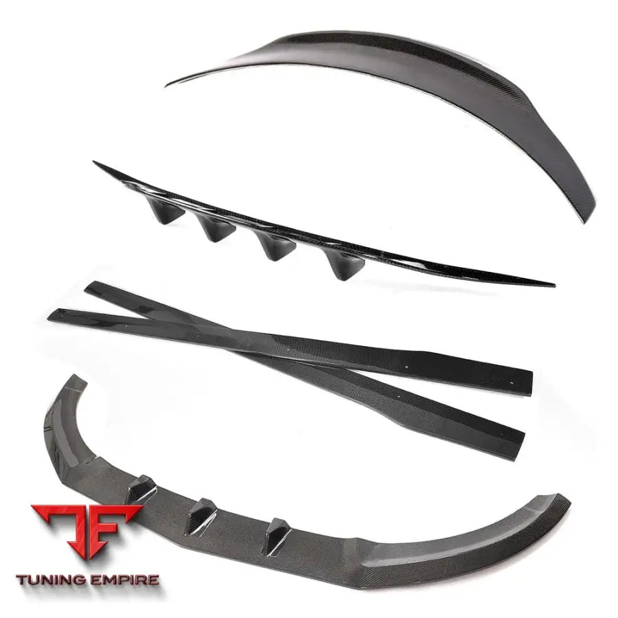 MERCEDES C-CLASS & C43 W205 2015-2018 COUPE FULL CARBON FIBRE KIT - V1 - CT CARBON