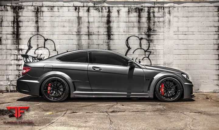 MERCEDES C63 AMG W204 BLACK SERIES WING AND CANARDS