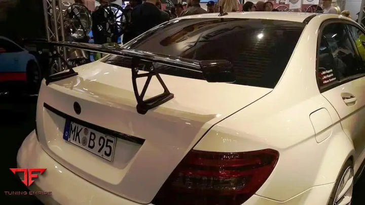 MERCEDES C63 AMG W204 BLACK SERIES WING AND CANARDS