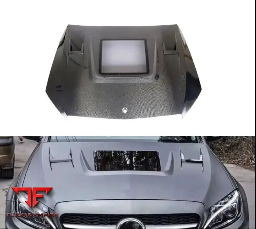 MERCEDES C63 AMG W205 2015-2019 carbon parts