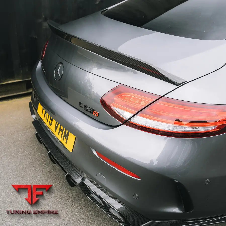 MERCEDES C63/C CLASS W205 CONVERTIBLE CARBON SPOILER - V2 - CT CARBON