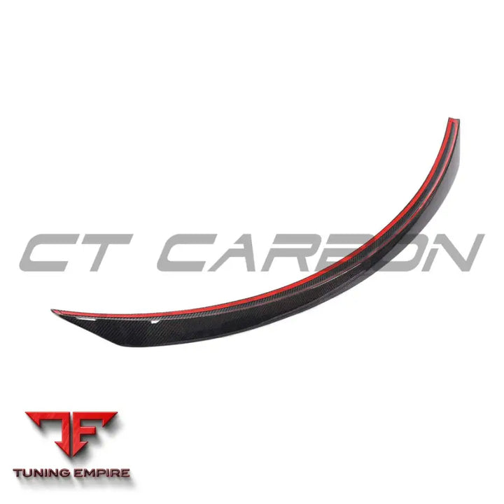 MERCEDES C63/C CLASS W205 CONVERTIBLE CARBON SPOILER - V2 - CT CARBON