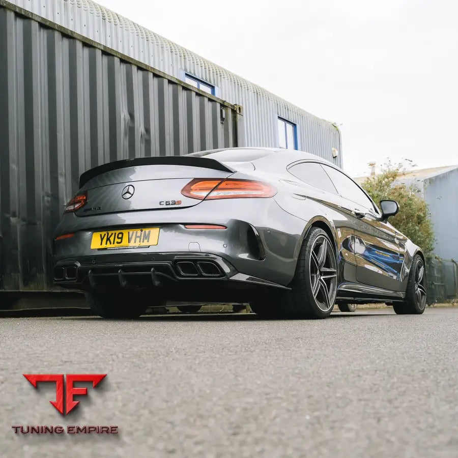 MERCEDES C63/C CLASS W205 CONVERTIBLE CARBON SPOILER - V2 - CT CARBON