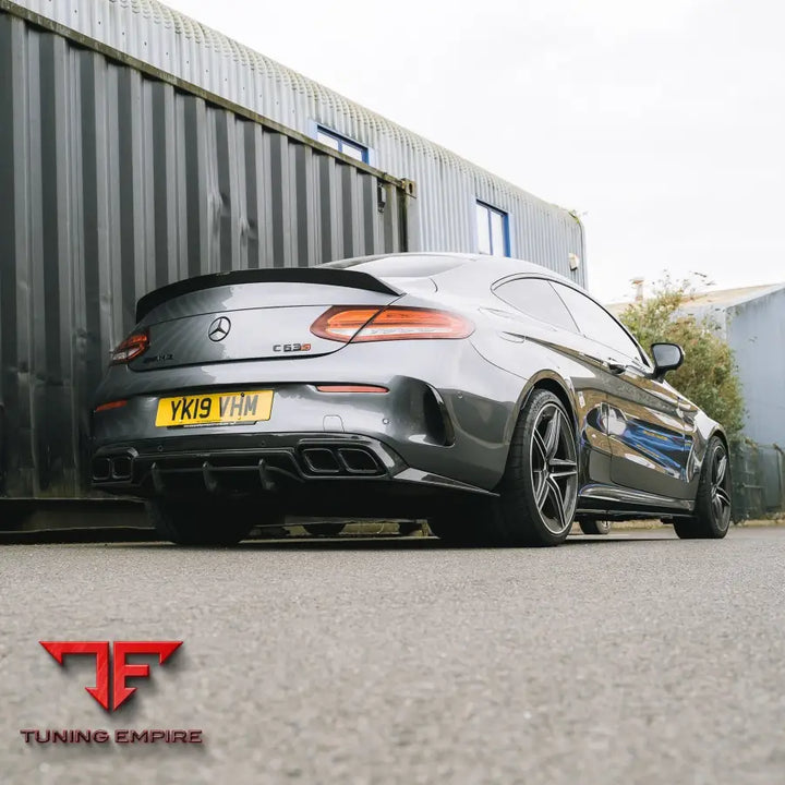 MERCEDES C63/C CLASS W205 CONVERTIBLE CARBON SPOILER - V2 - CT CARBON