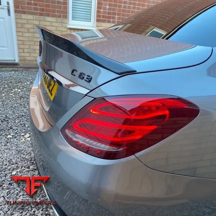 MERCEDES C63/C CLASS W205 SALOON CARBON SPOILER - V2 - CT CARBON