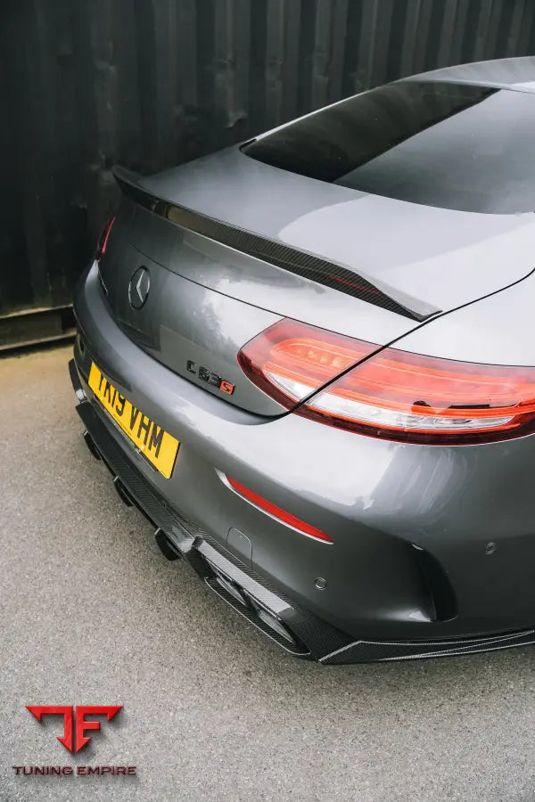 MERCEDES C63/C63S/C CLASS W205 COUPE CARBON SPOILER - V2 - CT CARBON