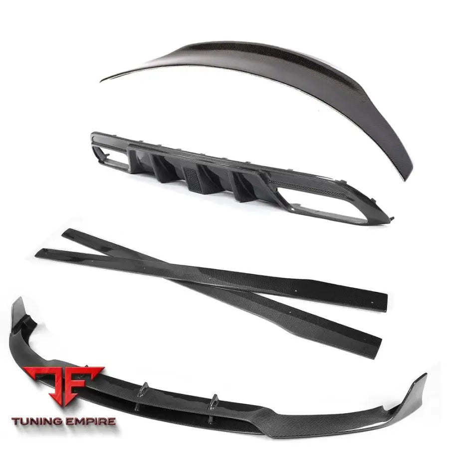 MERCEDES C63 W205 2014-2015 SALOON FULL CARBON FIBRE KIT - V3 - CT CARBON