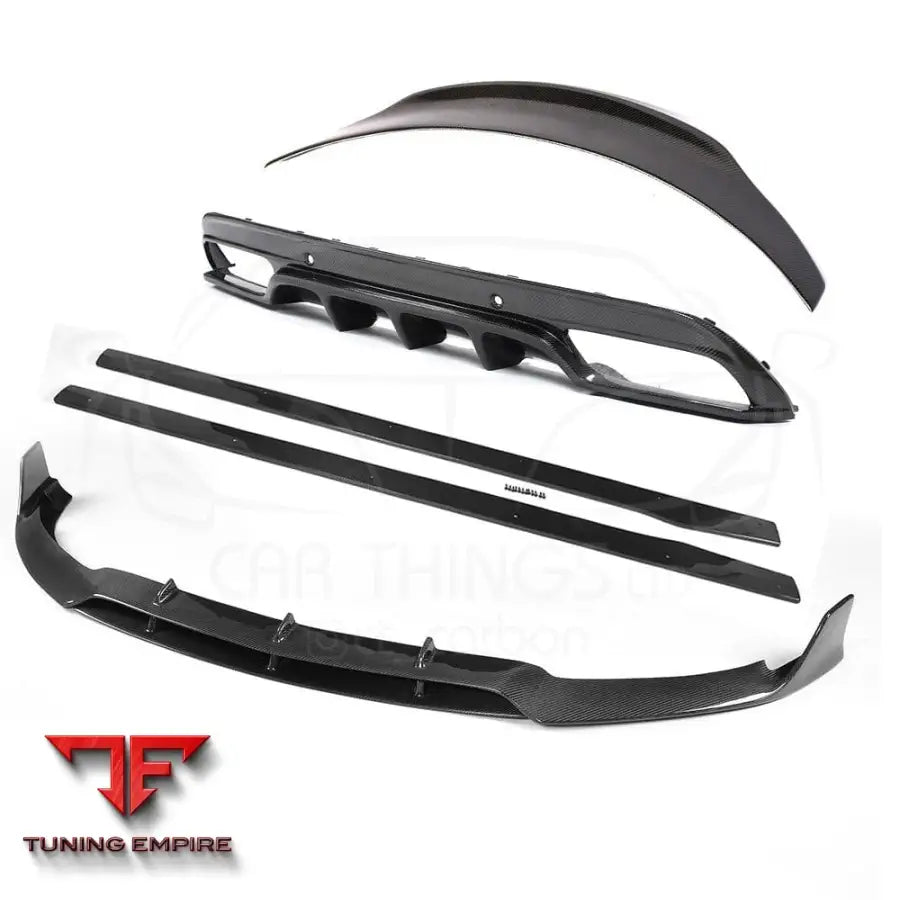 MERCEDES C63 W205 2014-2018 SALOON FULL CARBON FIBRE KIT - V1 - CT CARBON