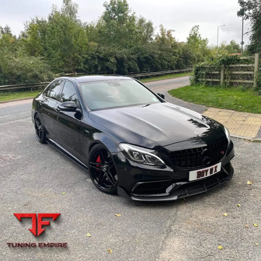 MERCEDES C63 W205 2014-2018 SALOON FULL CARBON FIBRE KIT - V1 - CT CARBON