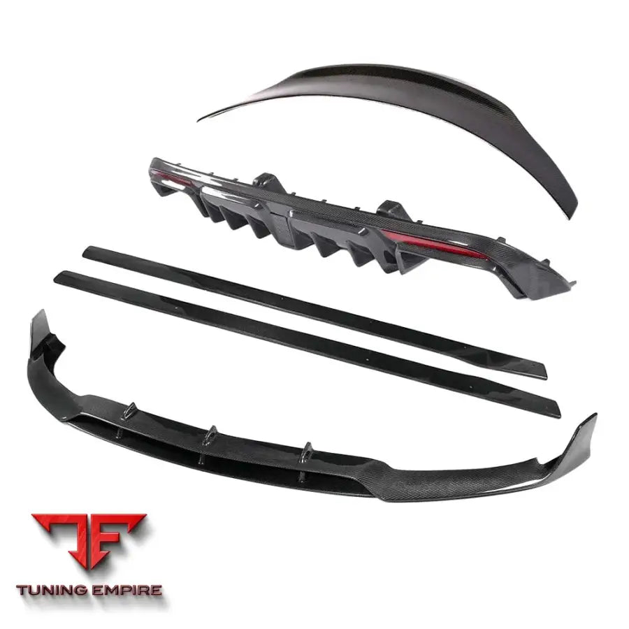 MERCEDES C63 W205 2014-2018 SALOON FULL CARBON FIBRE KIT - V2 - CT CARBON