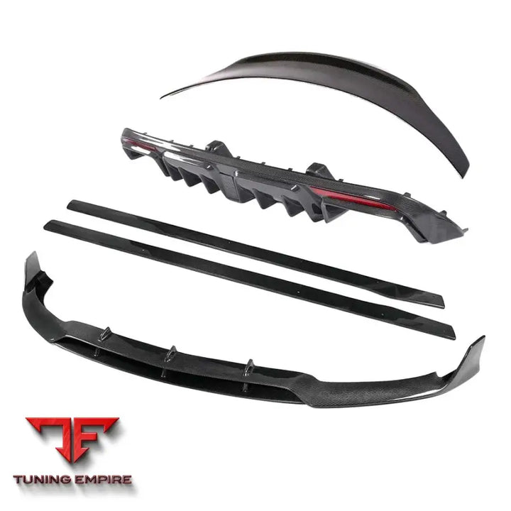 MERCEDES C63 W205 2014-2018 SALOON FULL CARBON FIBRE KIT - V2 - CT CARBON